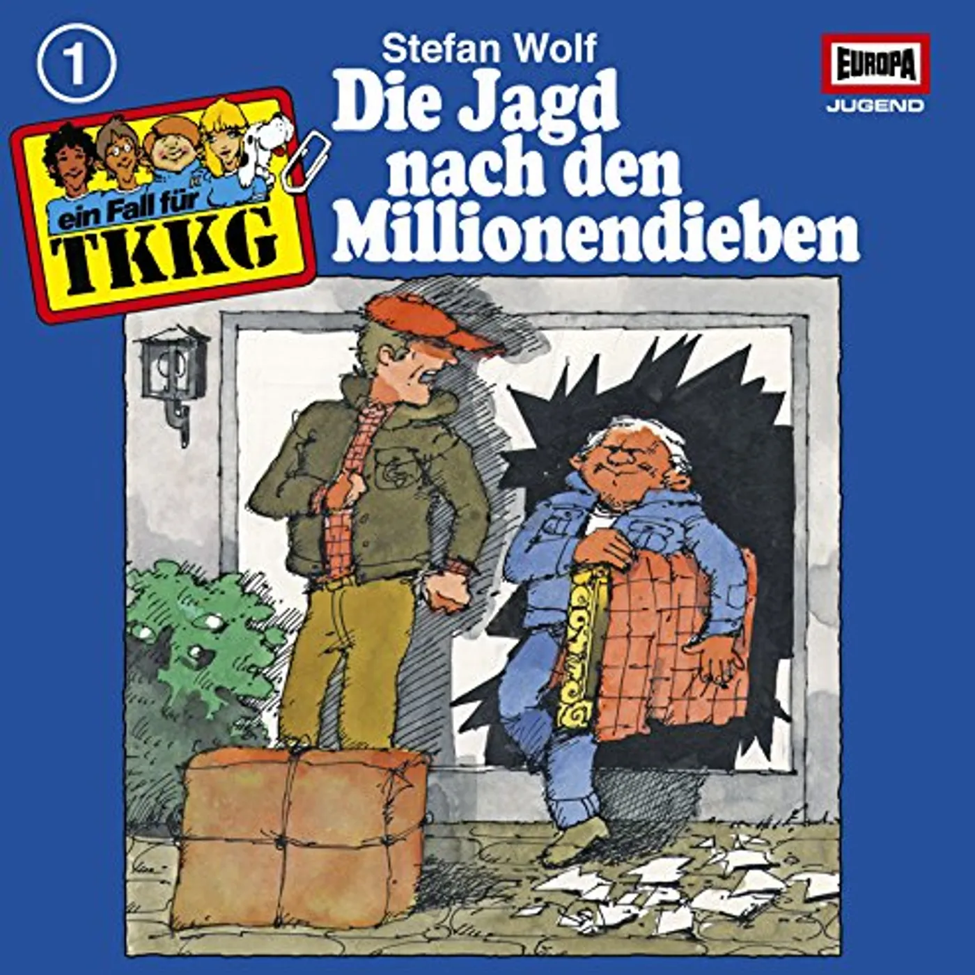 TKKG 001/DIE JAGD NACH DEN MILLIONENDIEBEN Vinyl Record