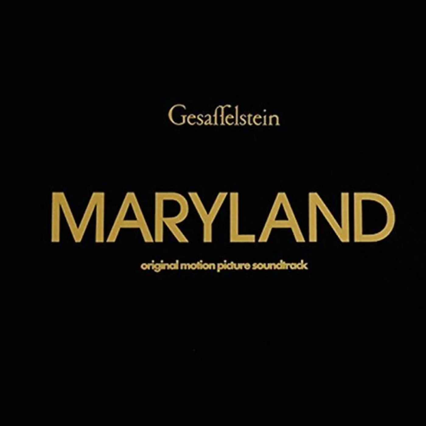 Gesaffelstein MARYLAND Original Soundtrack Vinyl Record