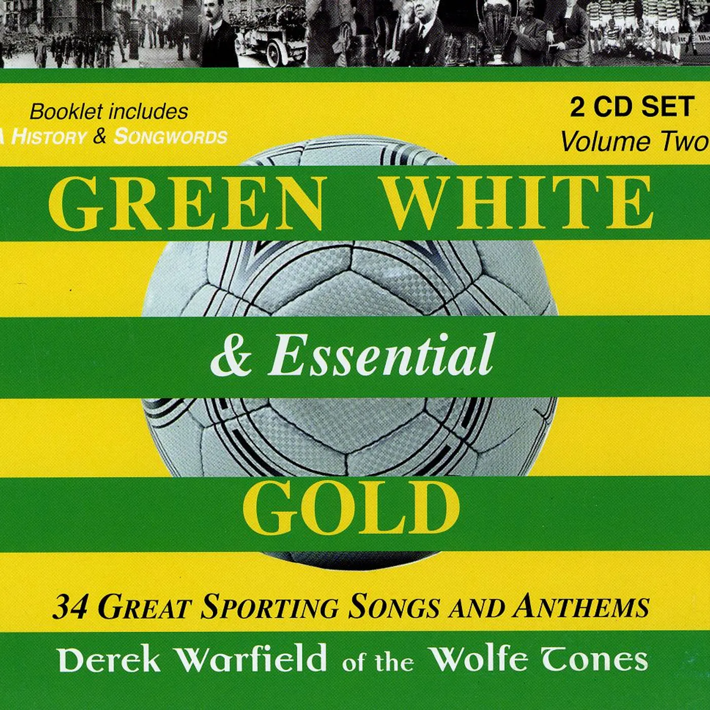 Derek Warfield GREEN WHITE & ESSENTIAL GOLD 2 CD