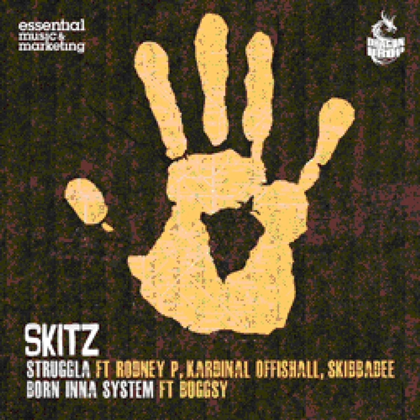 Skitz STRUGGLA (ENGINE-EARZ EXPERIMENT REMIX) B/W BORN Vinyl Record