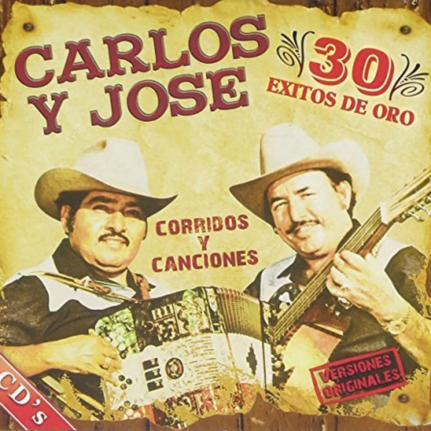 Carlos Y Jose 30 EXITOS DE ORO CD