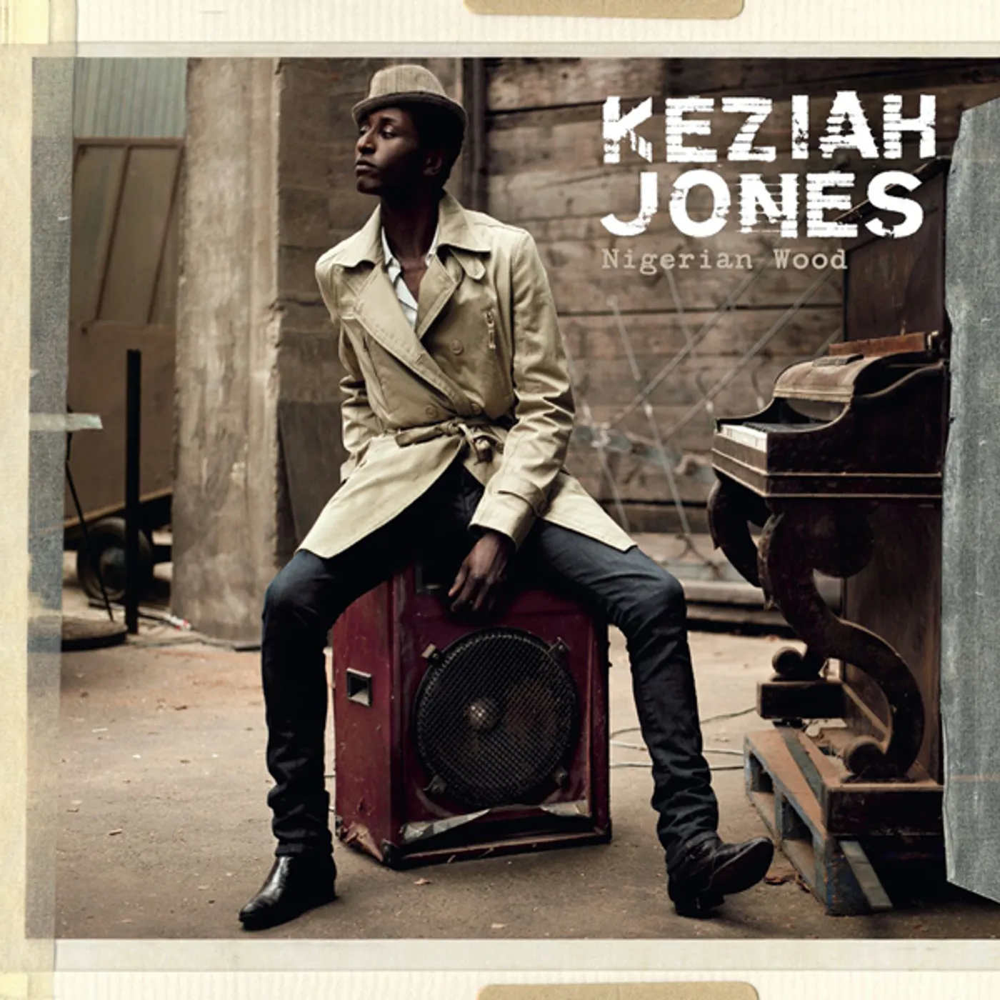 Keziah Jones Nigerian Wood Vinyl Record