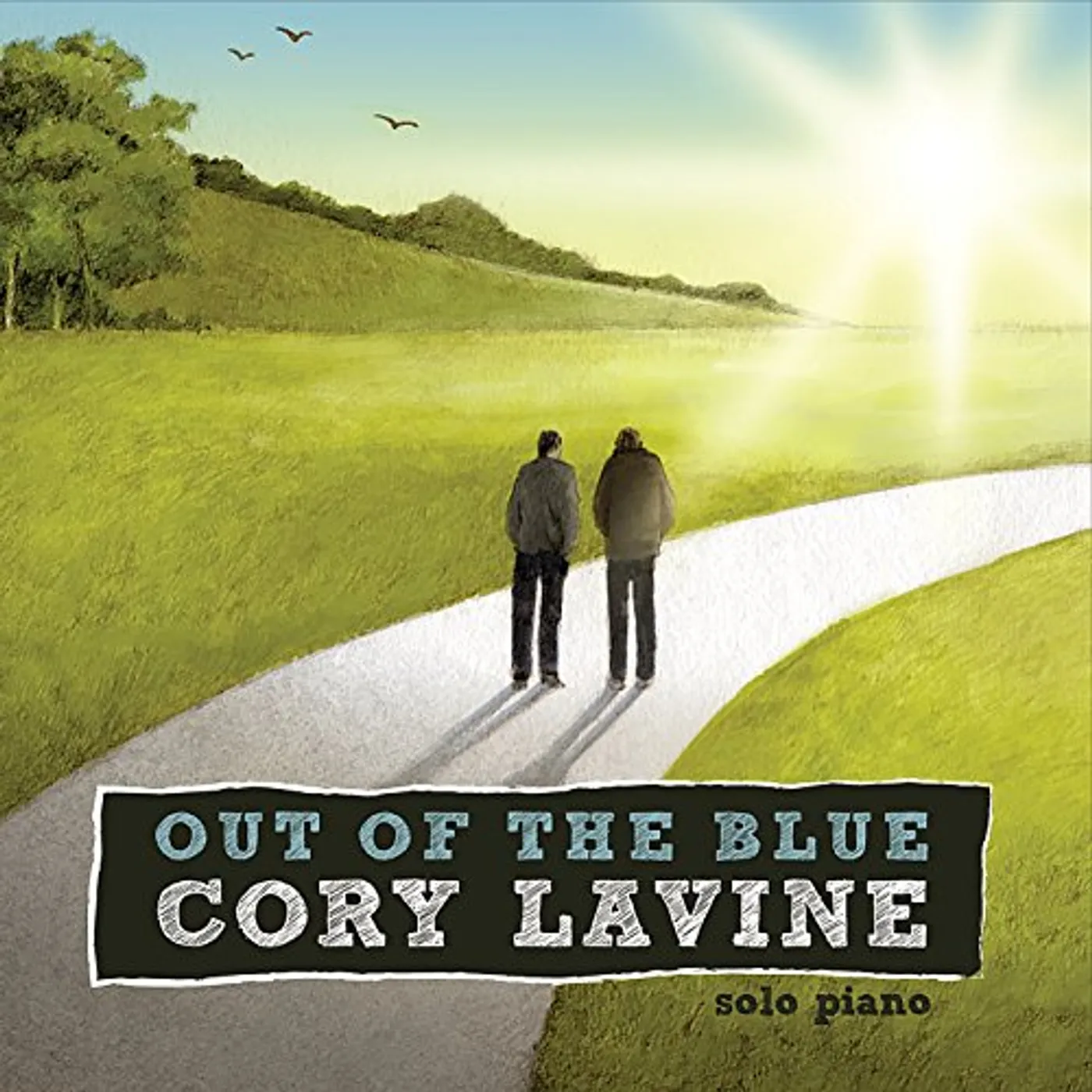 Cory Lavine OUT OF THE BLUE CD