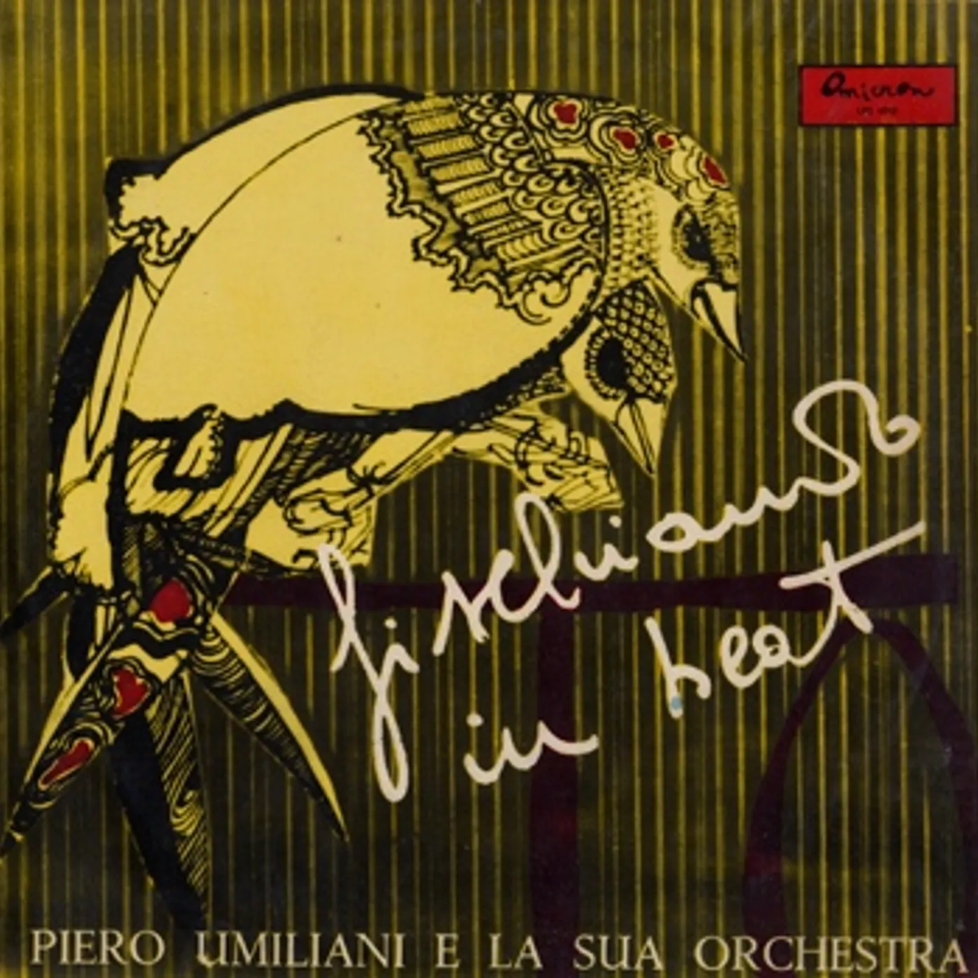 Piero Umiliani e la sua Orchestra FISCHIANDO IN BEAT Vinyl Record - Italy Release