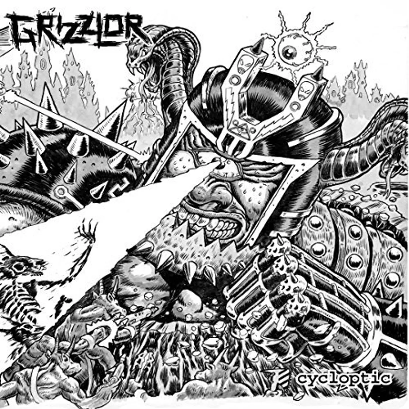 Grizzlor Cycloptic Vinyl Record