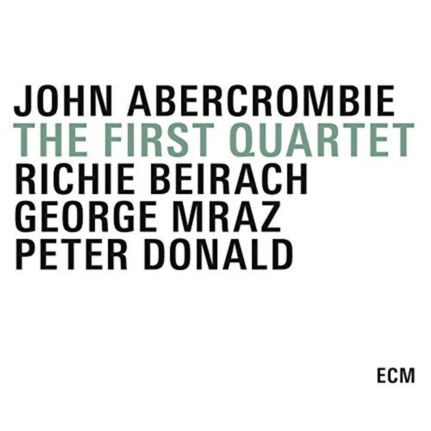 John Abercrombie FIRST QUARTET CD