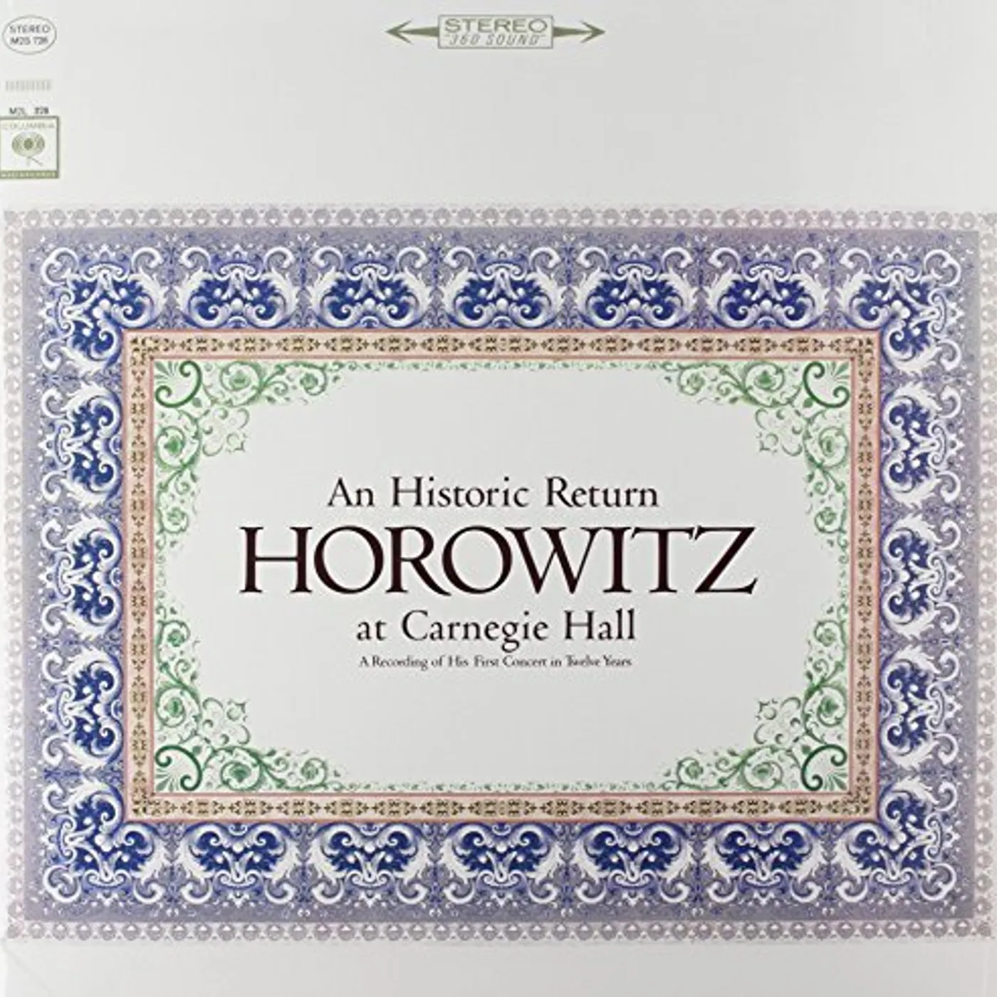 Horowitz, Vladimir HOROWITZ AT CARNEGIE HALL Vinyl Record