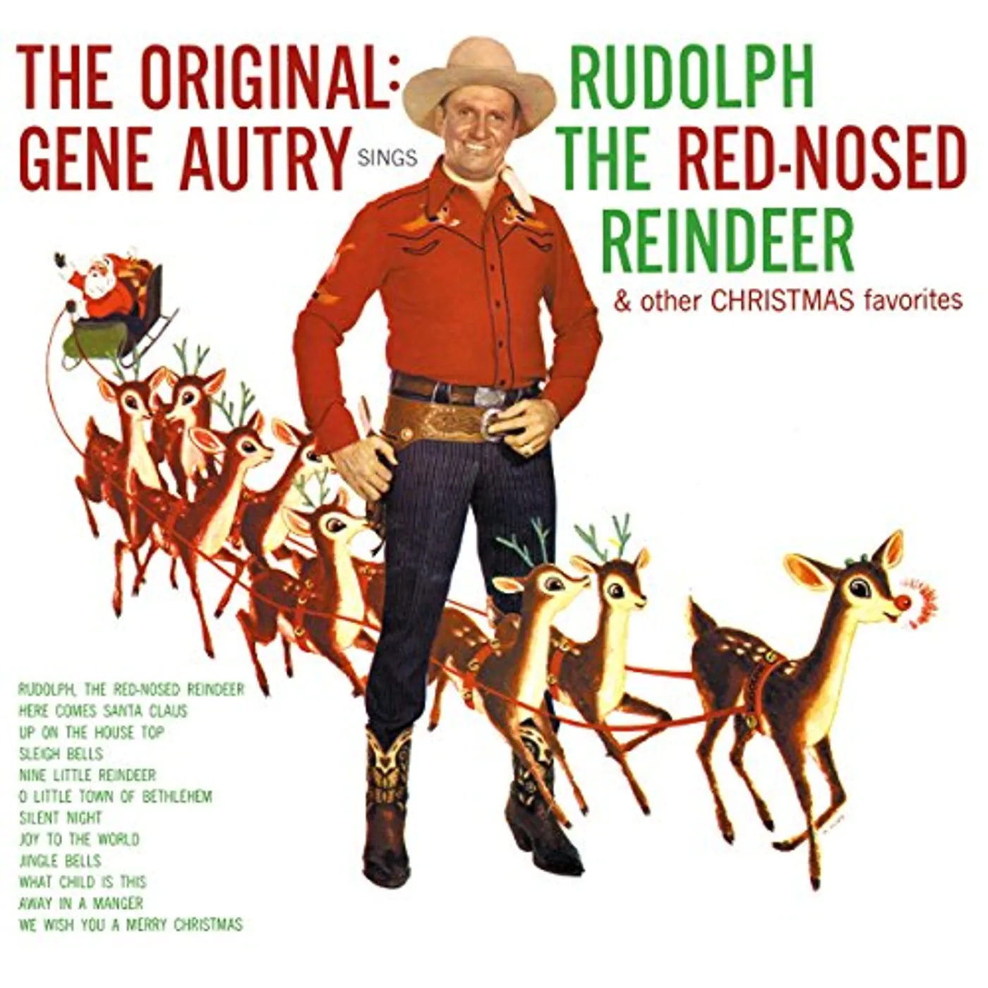 Gene Autry Rudolph the Red-Nosed Reindeer Vinyl Record