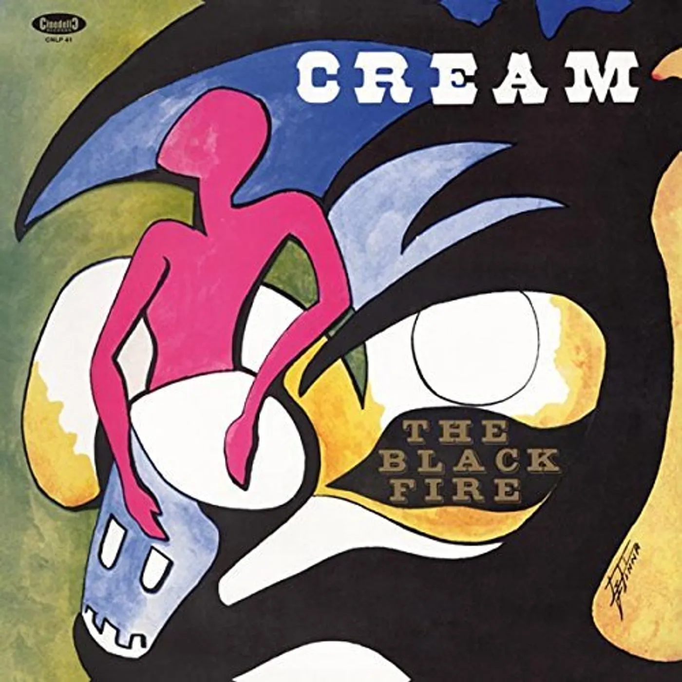 Black Fire CREAM Vinyl Record