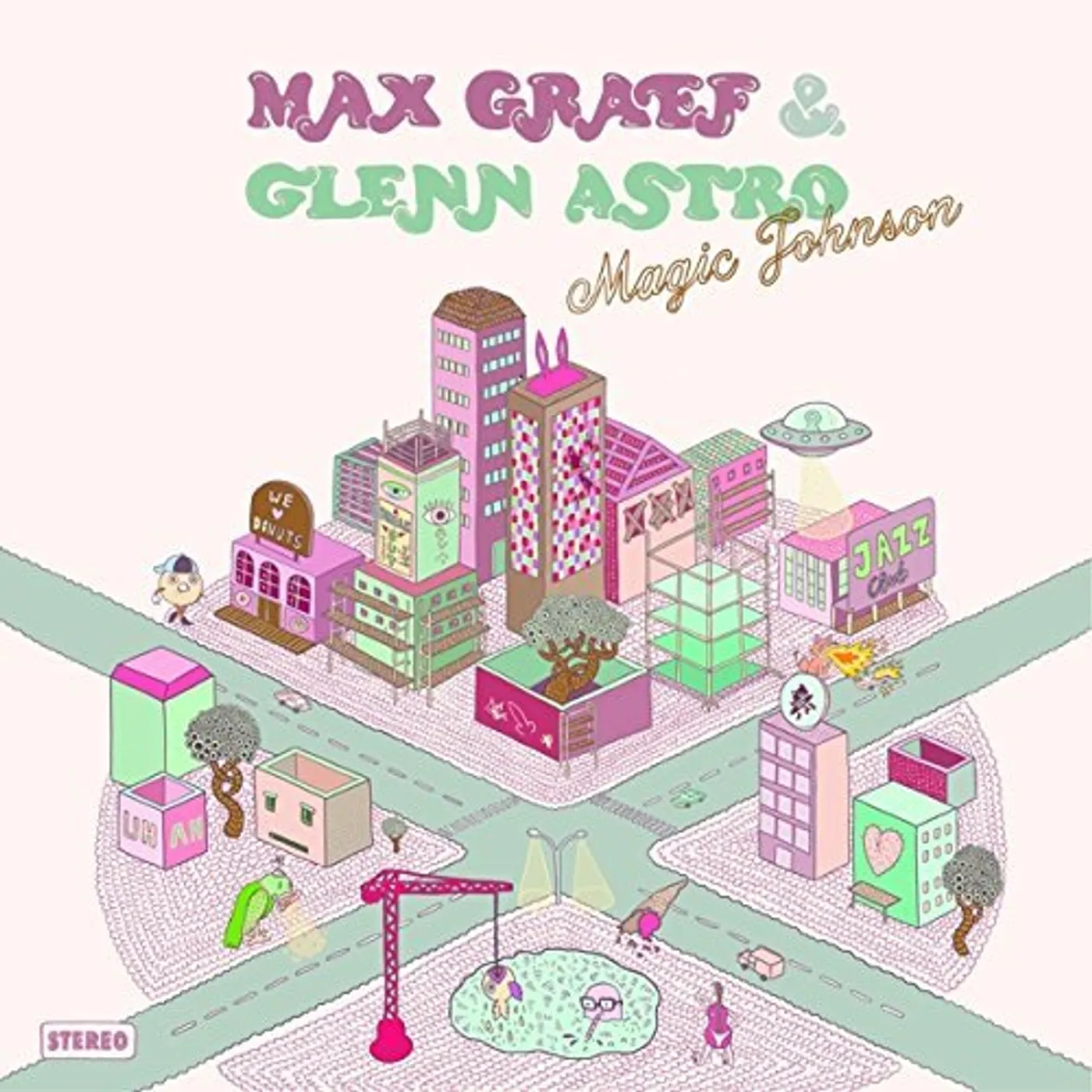 Max Graef & Glenn Astro Magic Johnson Vinyl Record