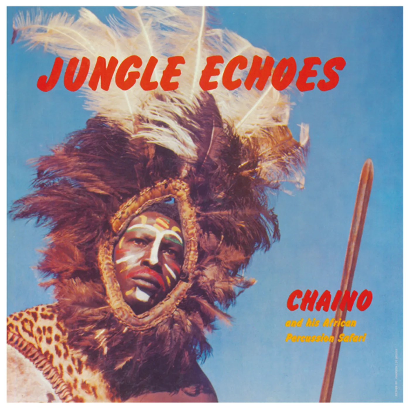 Chaino & His African Percussion Safari Jungle Echoes Vinyl Record