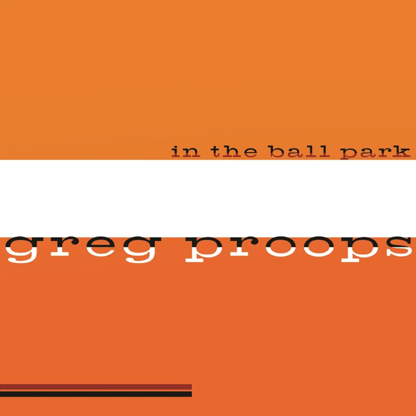 Greg Proops IN THE BALLPARK Vinyl Record