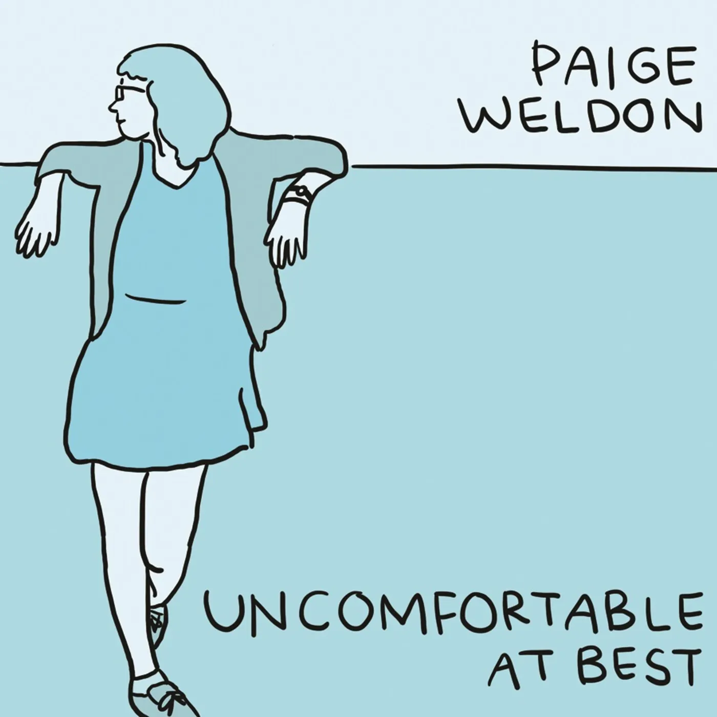 Paige Weldon Uncomfortable at Best Vinyl Record