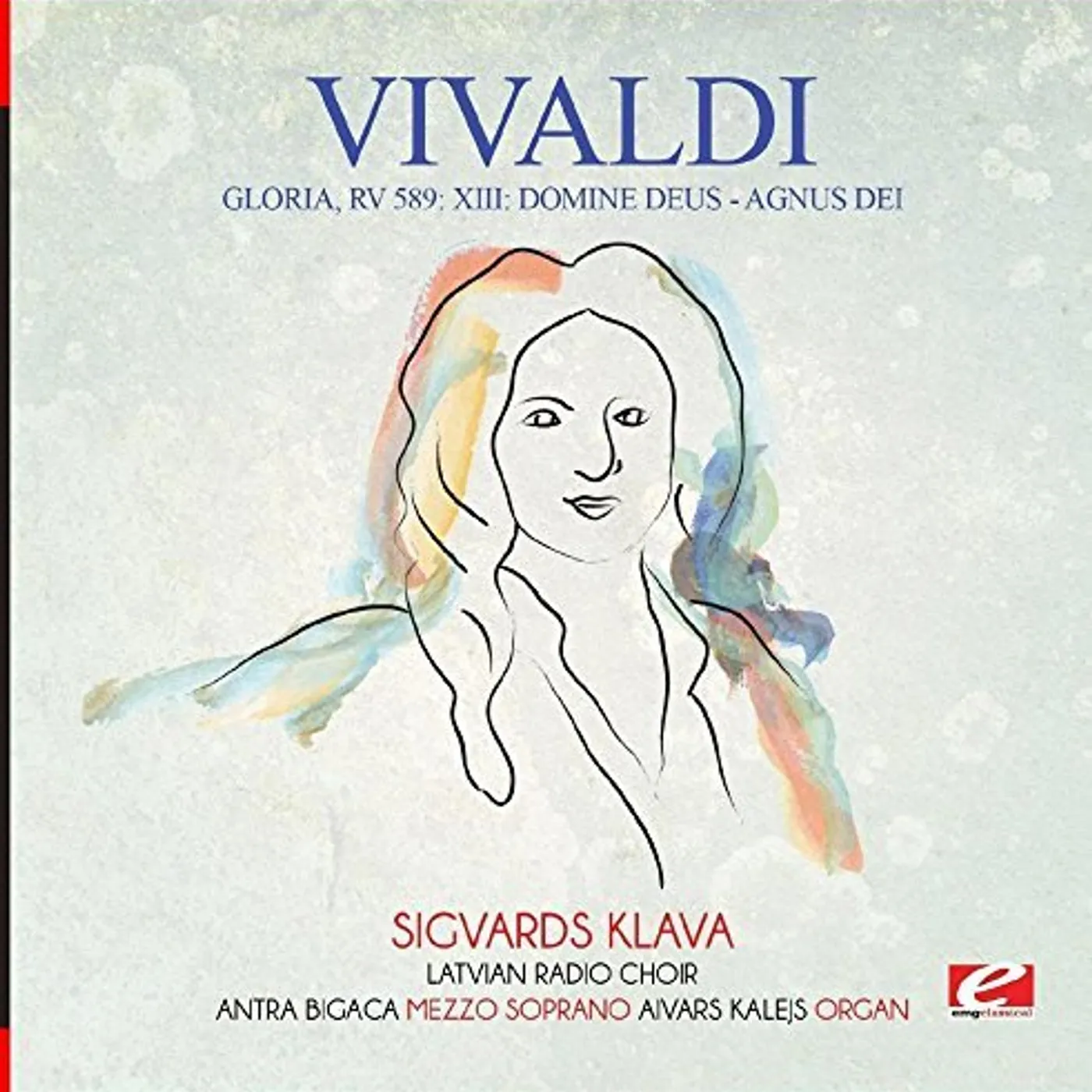 Antonio Vivaldi GLORIA RV 589: XIII: DOMINE DEUS - AGNUS DEI CD