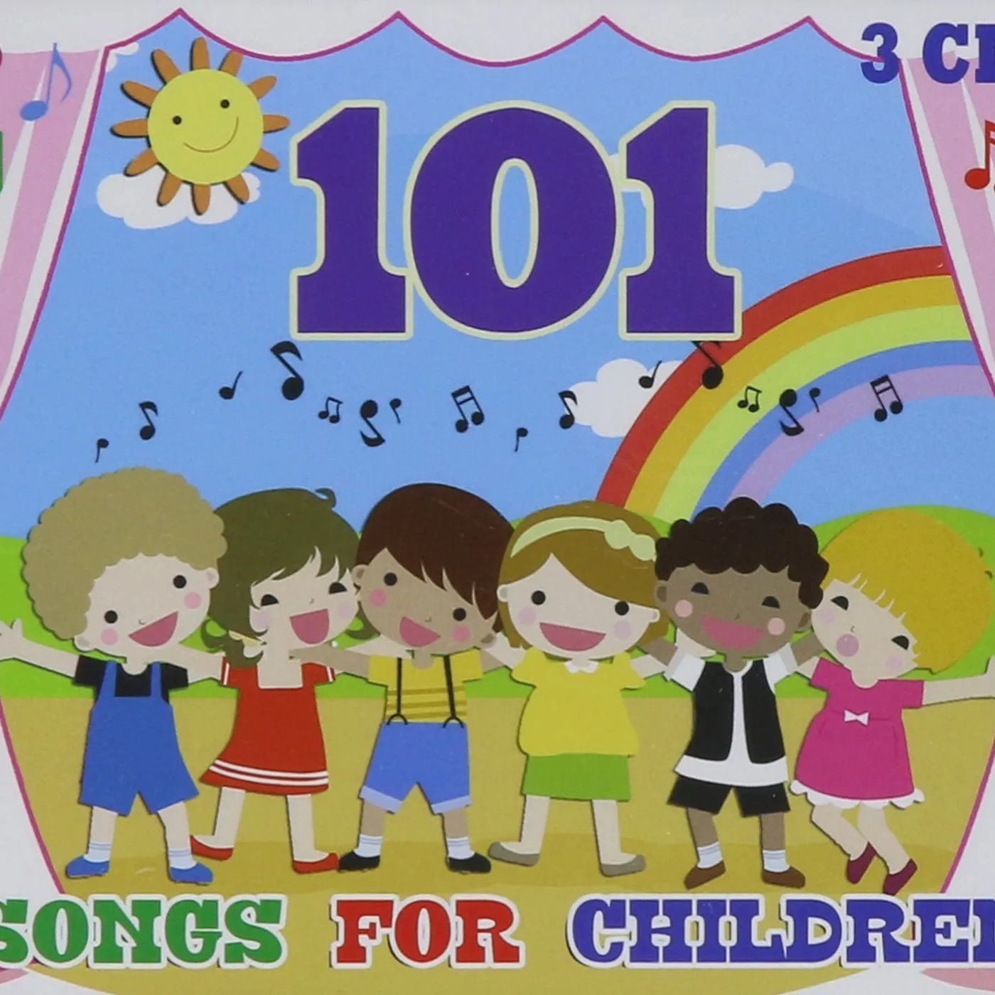 Tinsel Town Kids 101 Songs For Children (3 Cd) CD