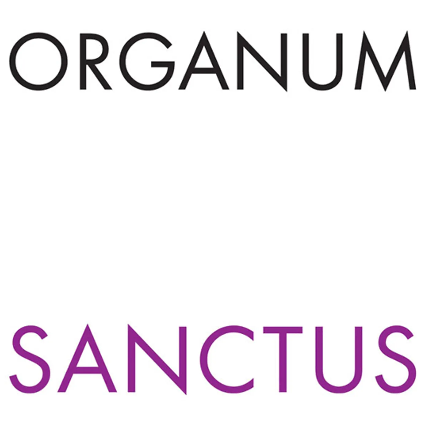 Organum SANCTUS CD