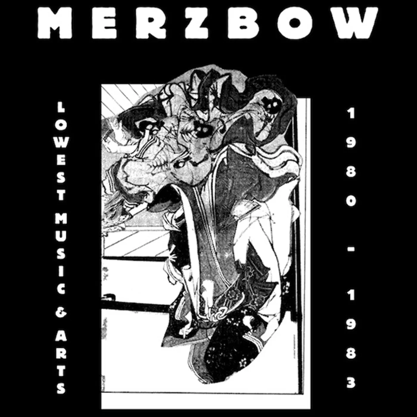 Merzbow LOWEST MUSIC & ARTS 1980-1983 Vinyl Record