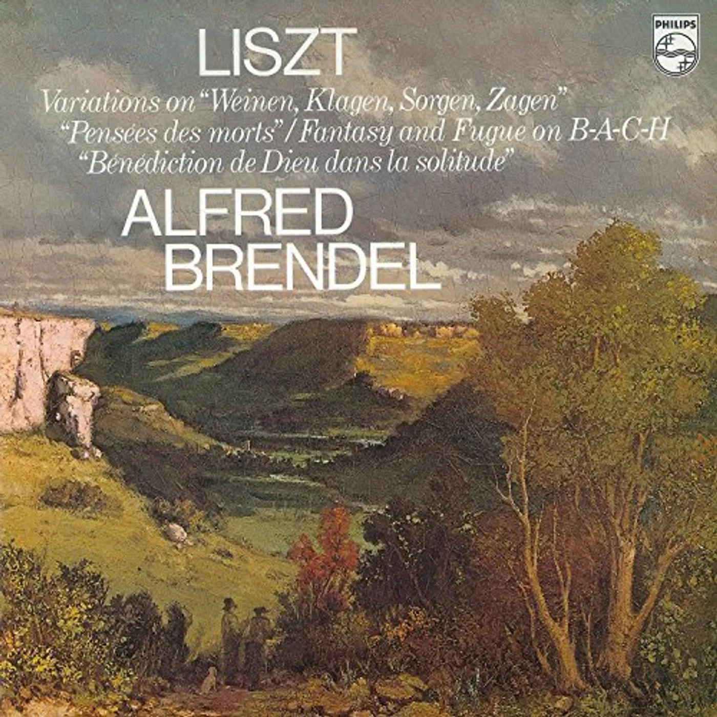 Alfred Brendel  Liszt: Fantasia And Fugue On Bach/Variations On Weinen Klagen Vinyl Record