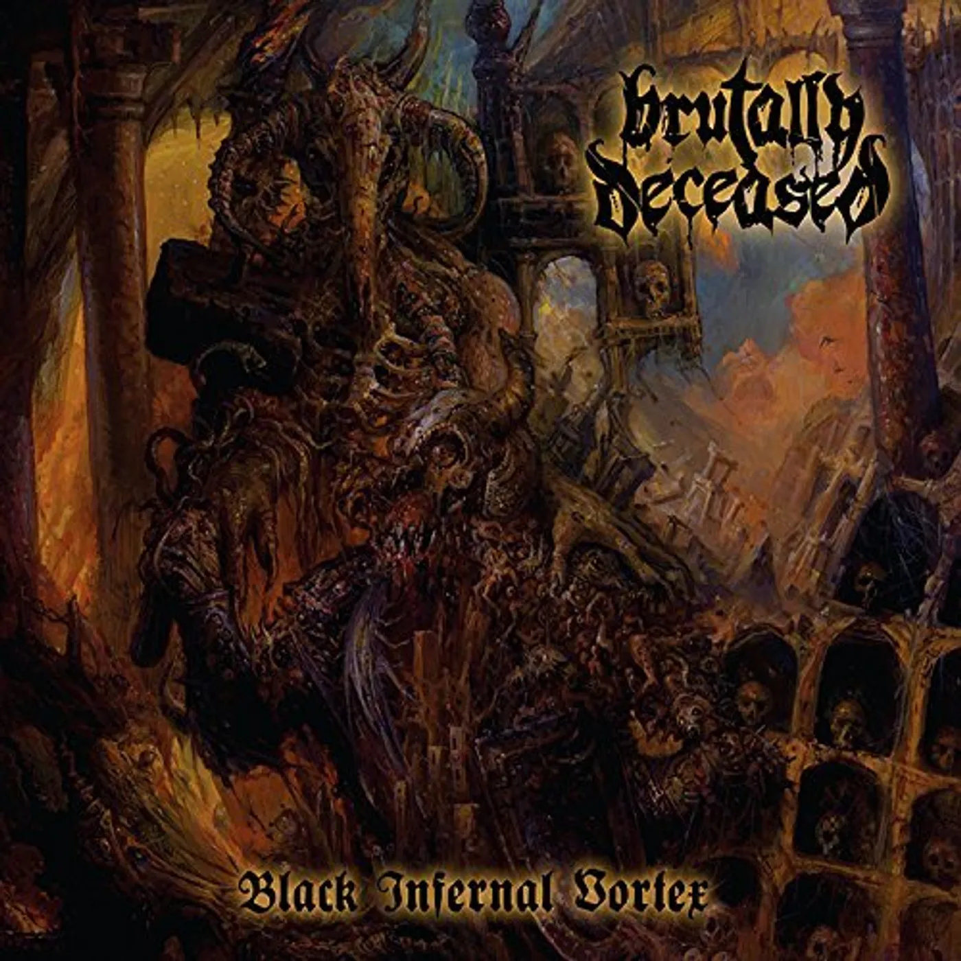 Brutally Deceased BLACK INFERNAL VORTEX CD
