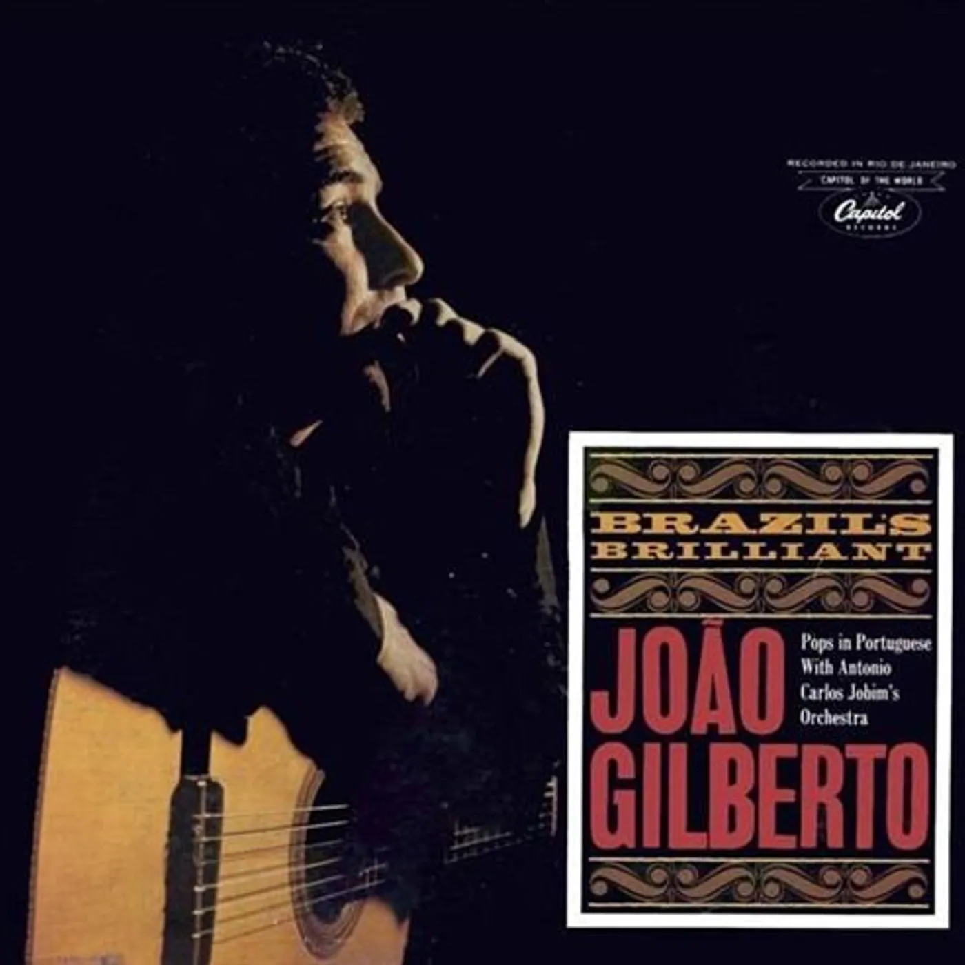 João Gilberto BRAZIL'S BRILLIANT + 3 BONUS TRACKS Vinyl Record