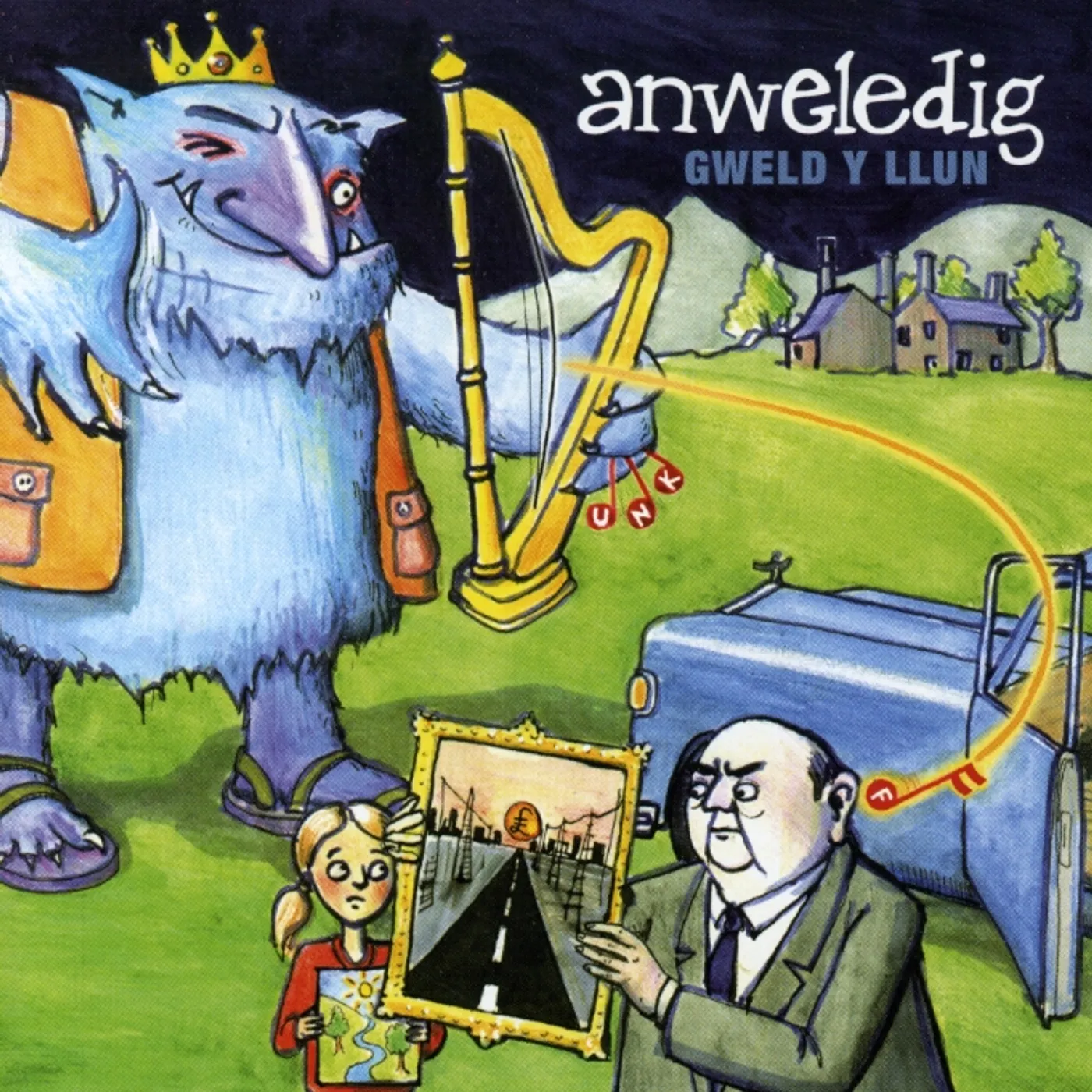 Anweledig GWELD Y LLUN CD