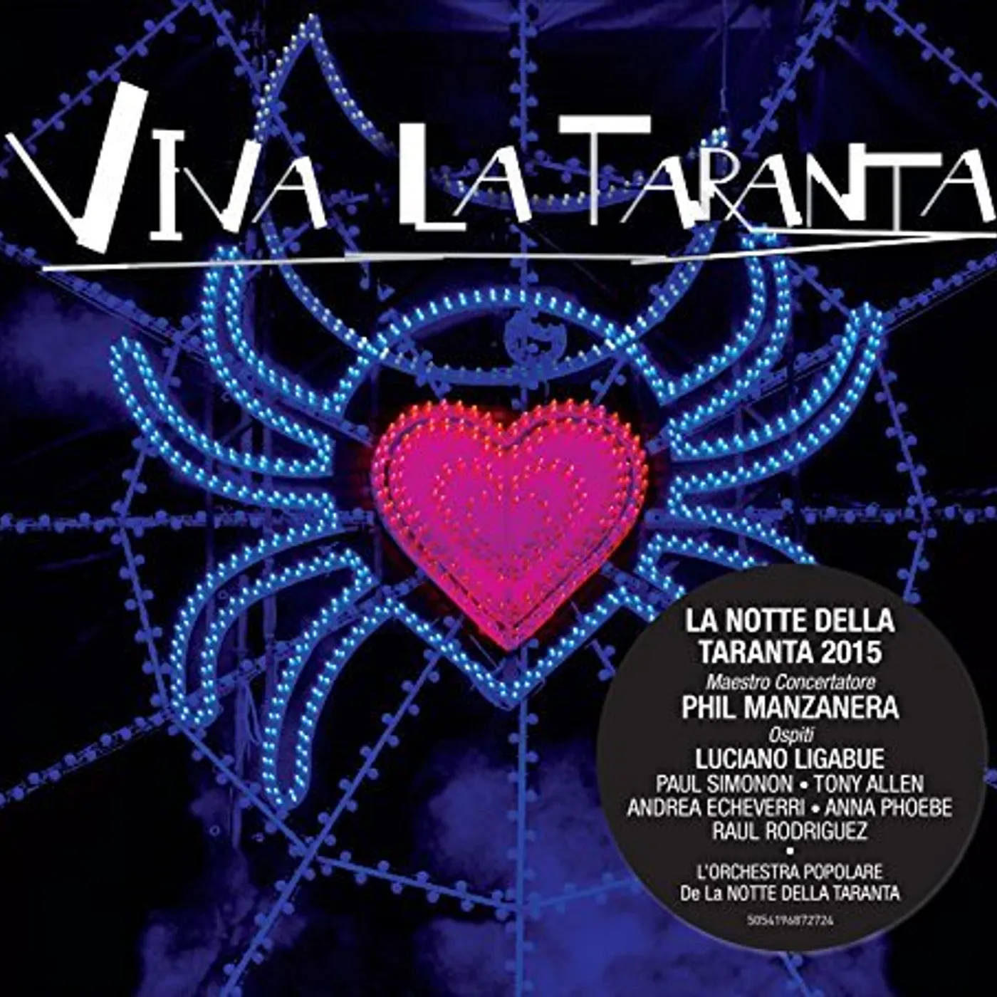 Phil Manzanera VIVA LA TARANTA CD