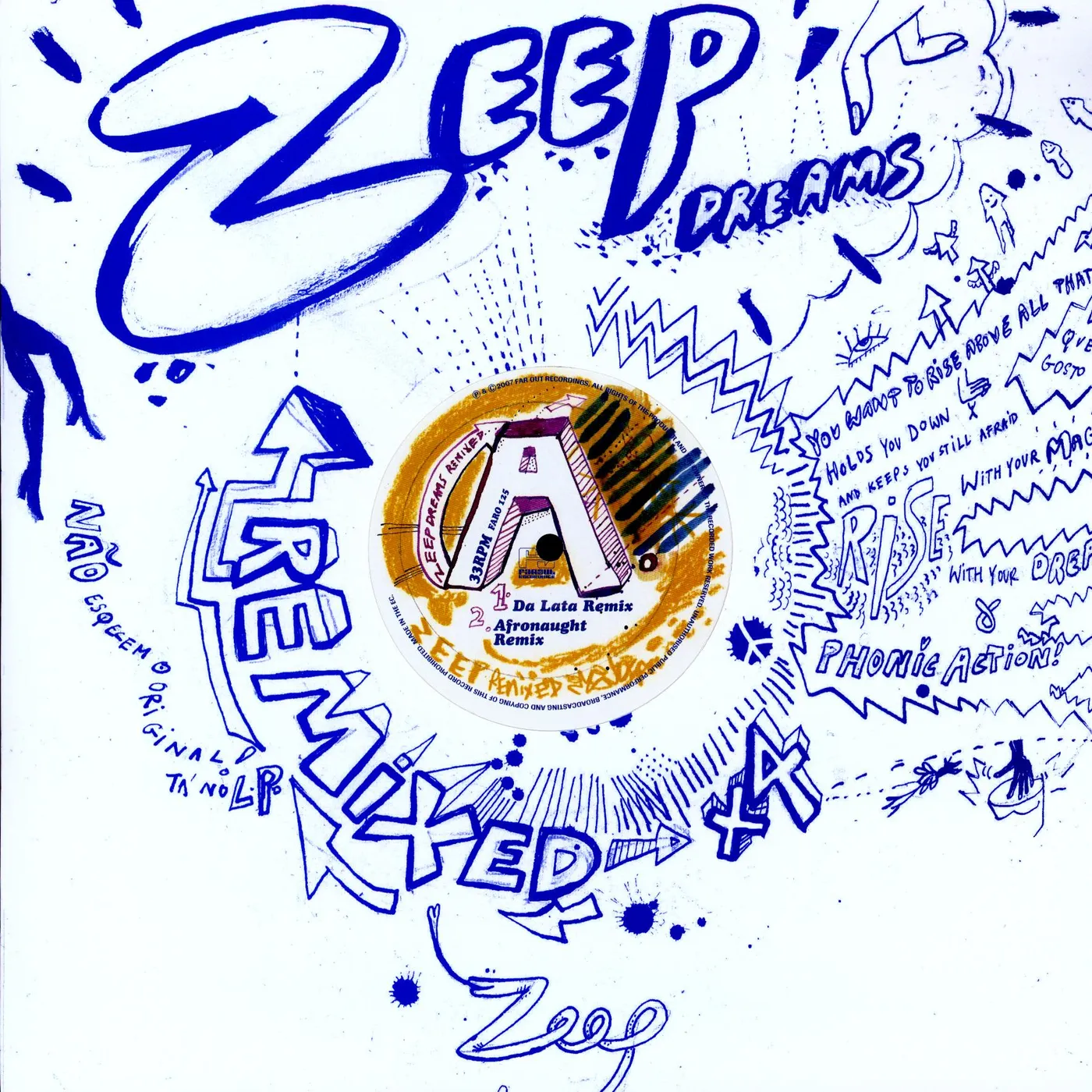 ZEEP DREAMS-REMIXES Vinyl Record