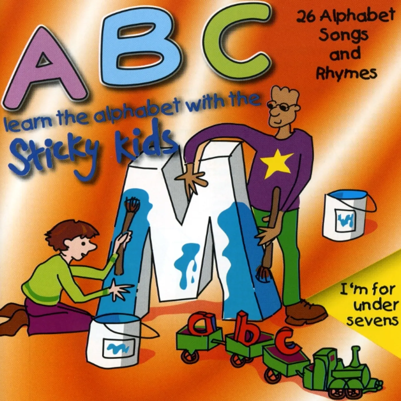 A-B-C-LEARN THE ALPHABET WITH THE STICKY KIDS CD