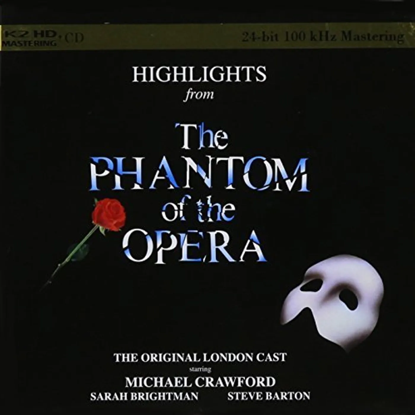 Andrew Lloyd Webber PHANTOM OF THE OPERA: HIGHLIGHTS (K2HD) CD
