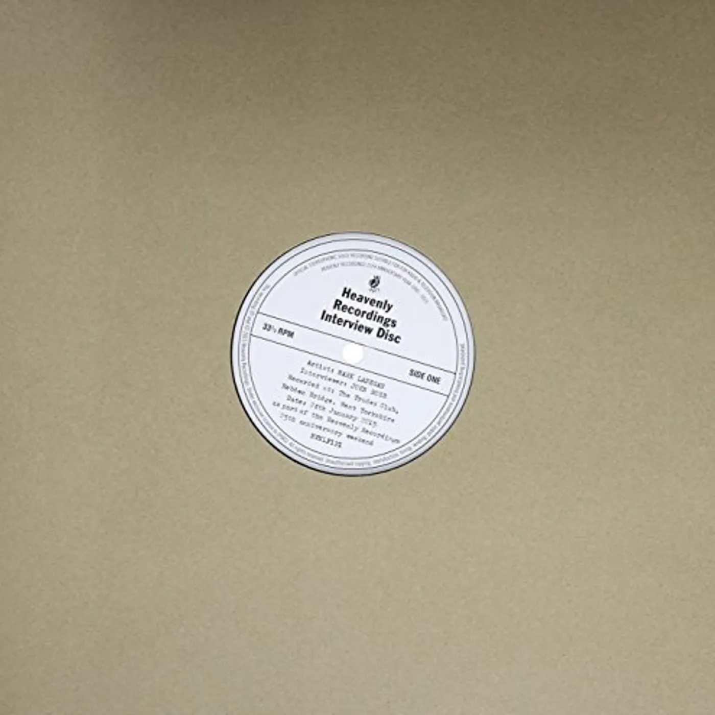 Mark Lanegan & John Robb CONVERSATION WITH MARK LANEGAN Vinyl Record