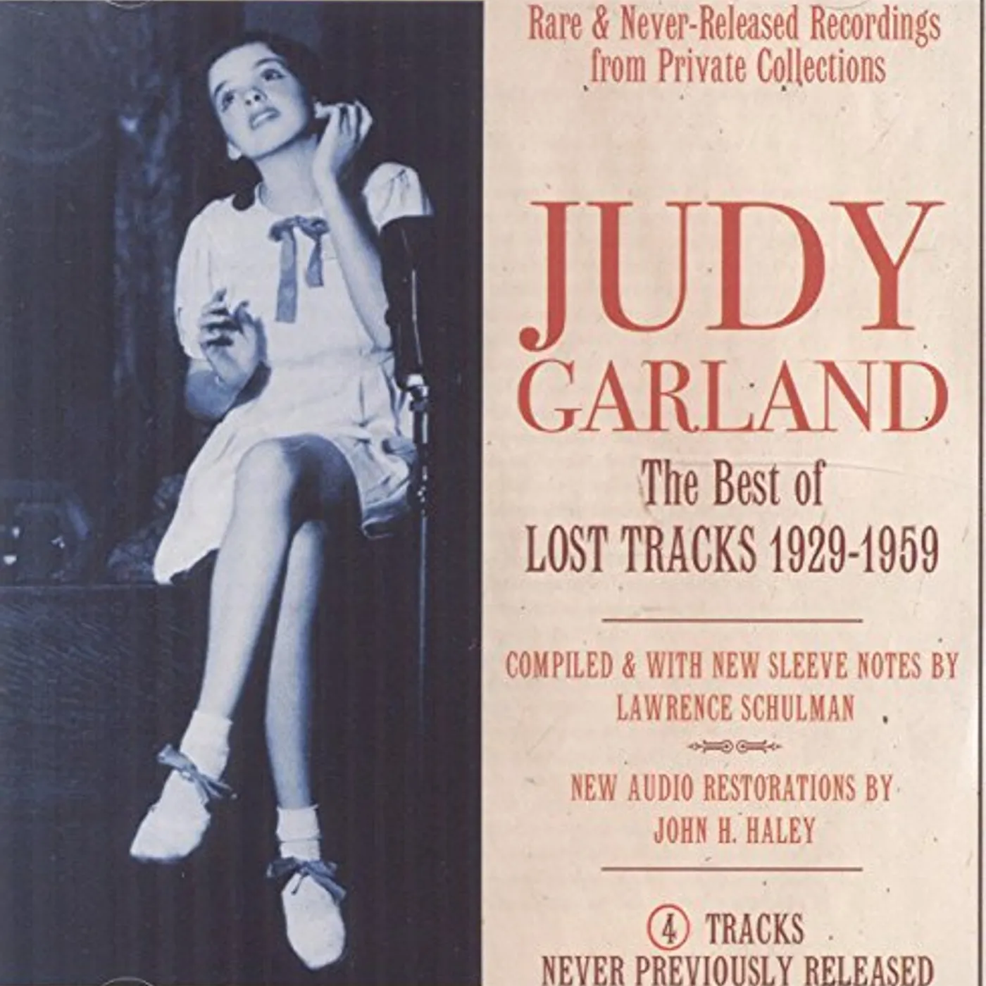 Judy Garland BEST OF LOST TRACKS 1929-59 CD