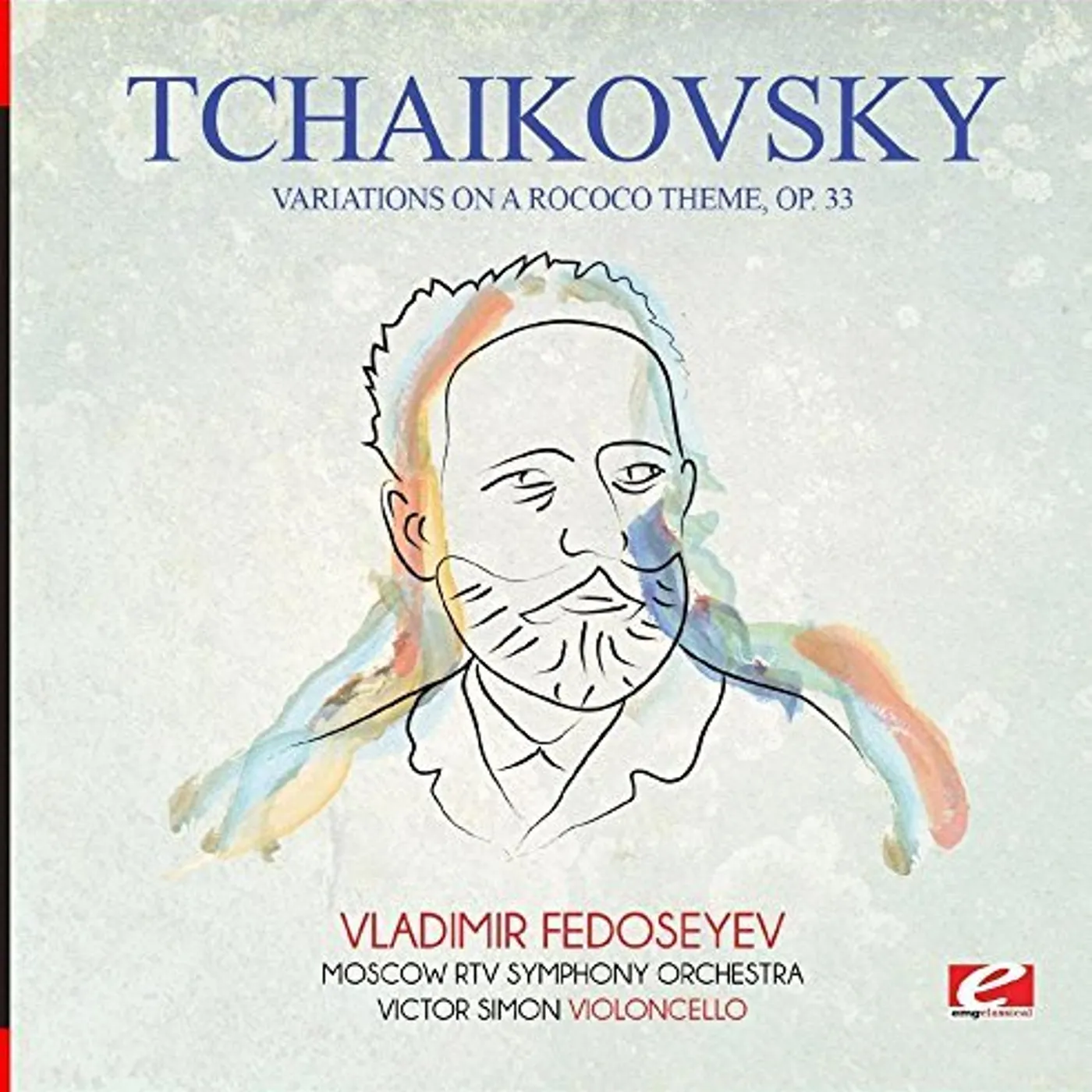 Pyotr Ilyich Tchaikovsky   VARIATIONS ON A ROCOCO THEME OP. 33 CD