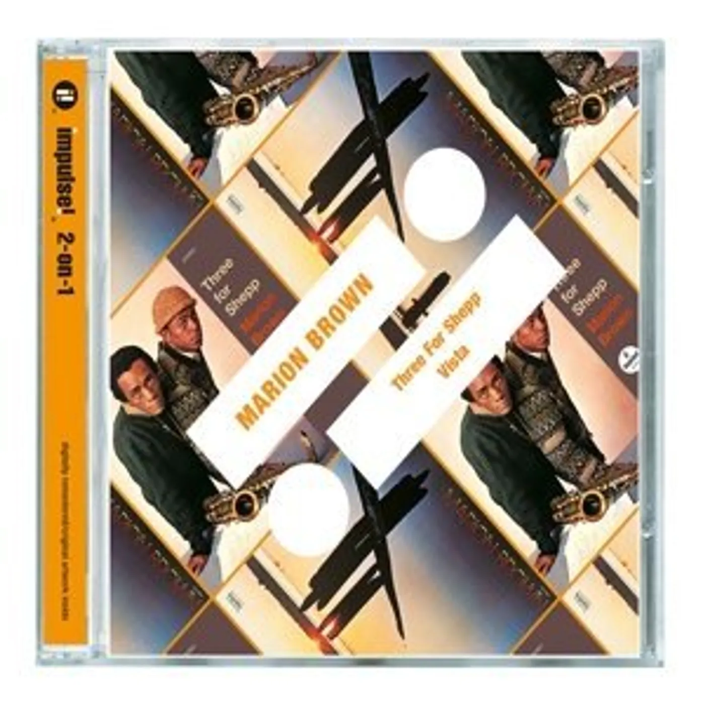 Marion Brown THREE FOR SHEPP/VISTA CD