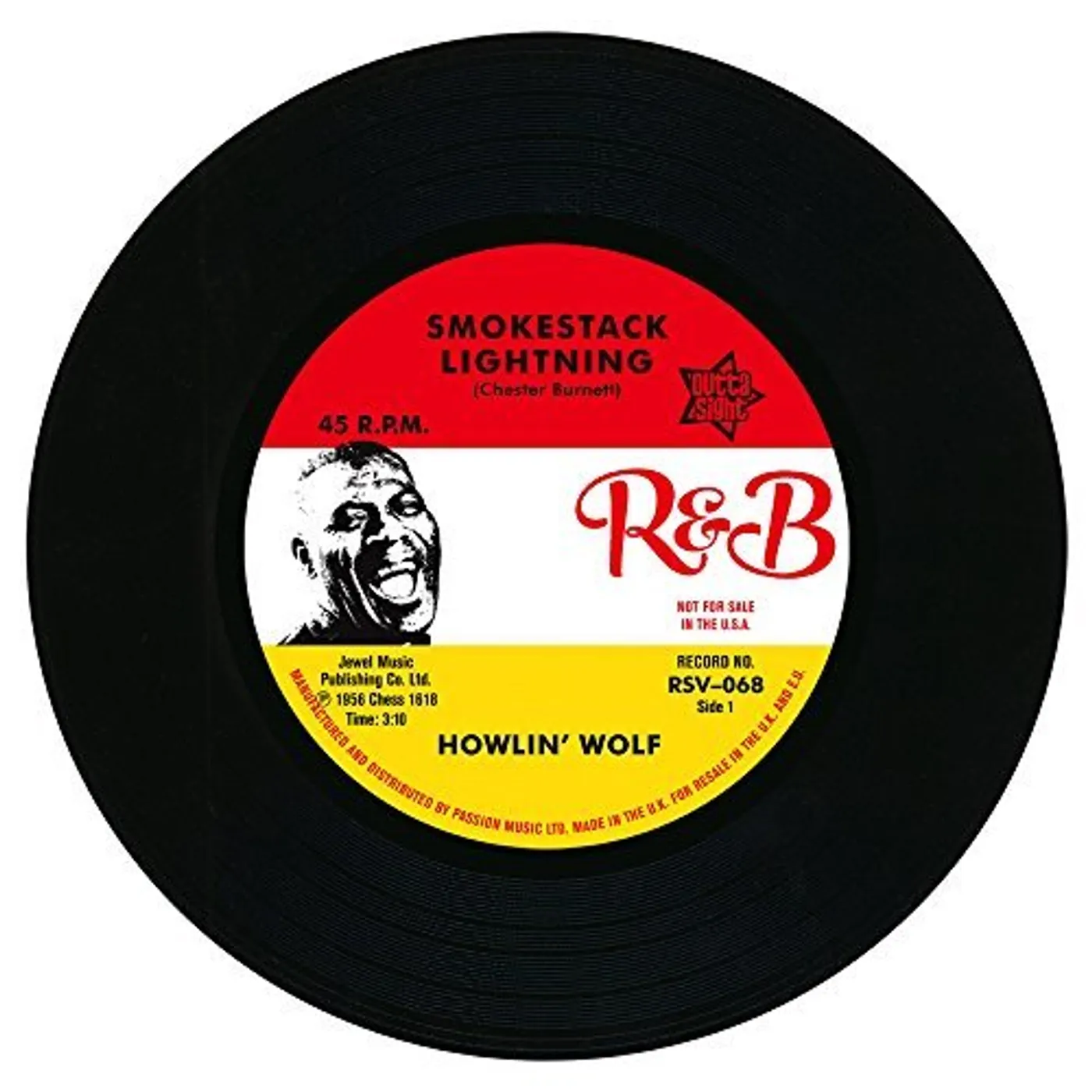 Howlin' Wolf SMOKESTACK LIGHTNING / MOANIN AT MIDNIGHT Vinyl Record