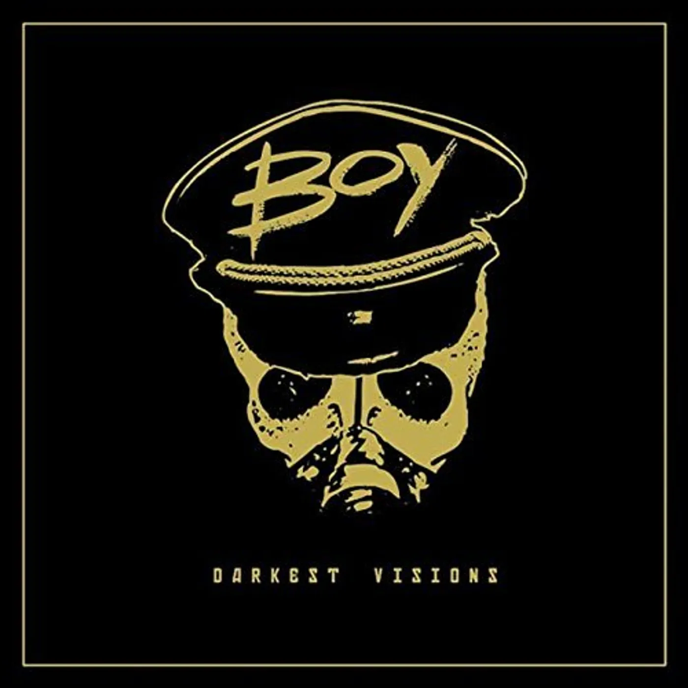 BOY DARKEST VISIONS (LTD GOLD VINYL/GOLD FOIL) Vinyl Record