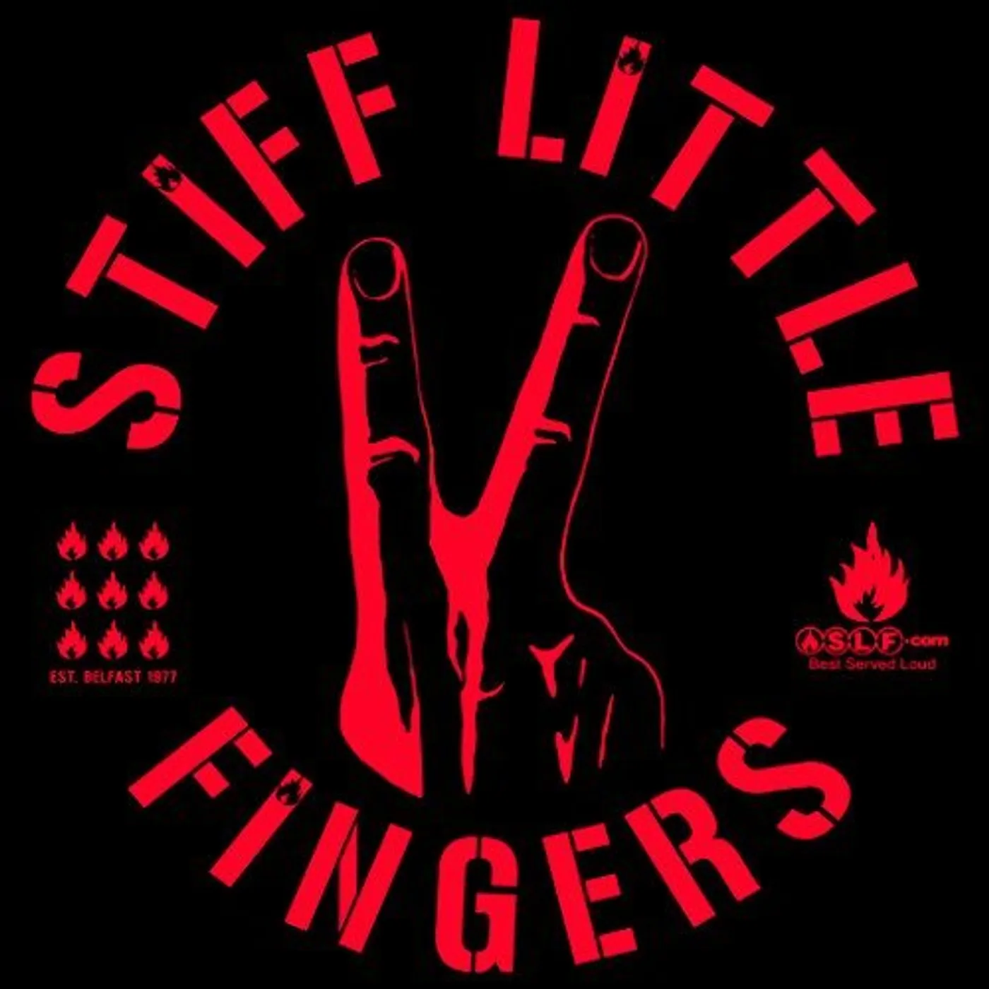 Stiff Little Fingers Greatest Hits Live Vinyl Record