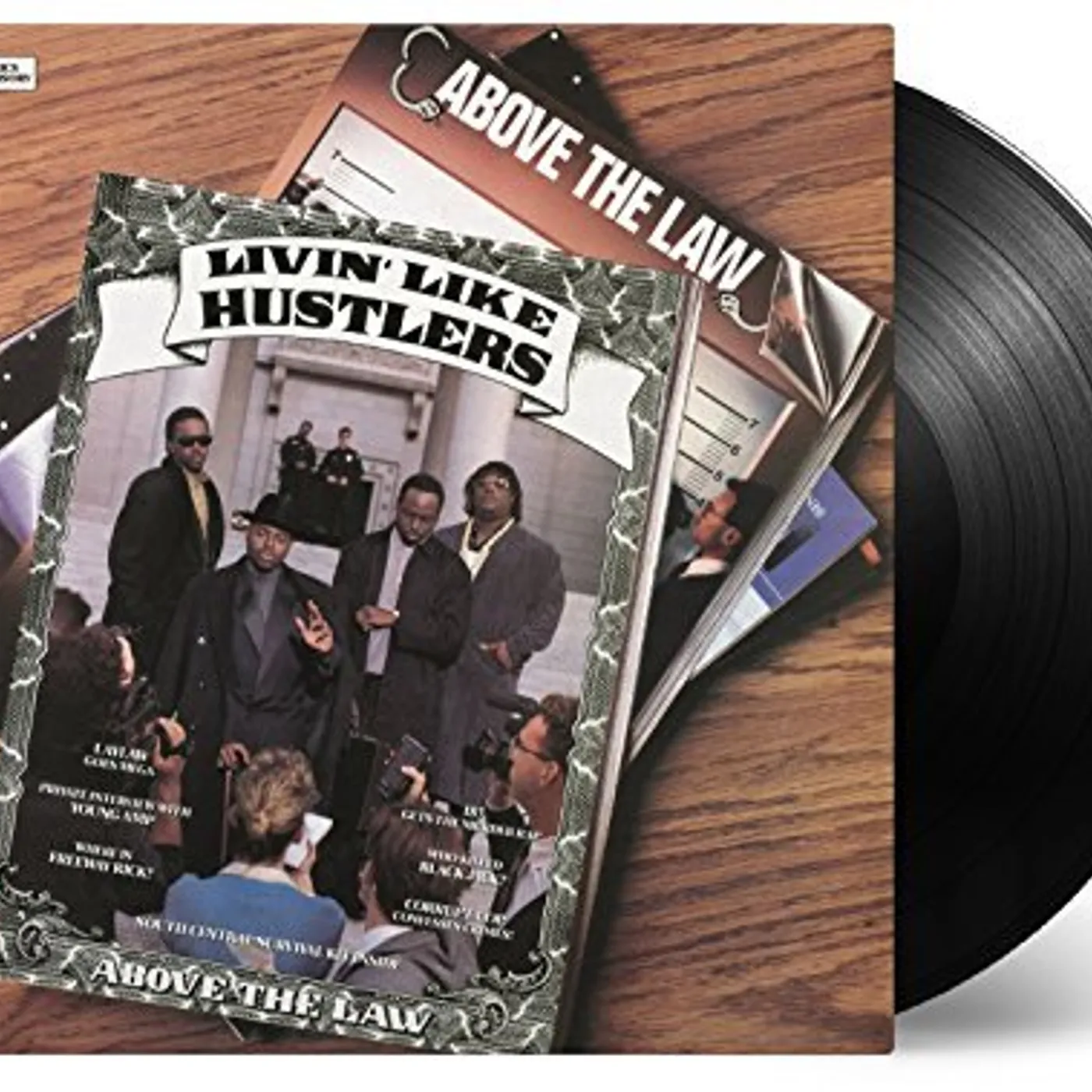 Above The Law LIVIN LIKE HUSTLERS Vinyl Record