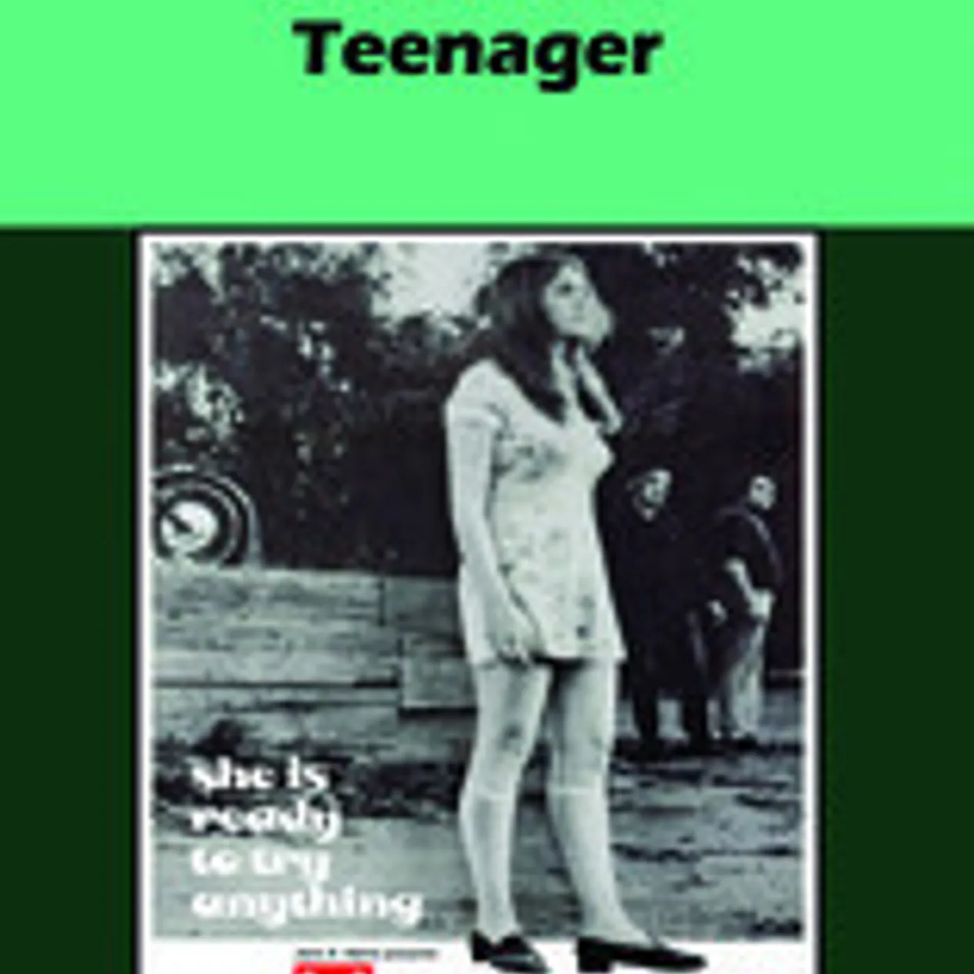 TEENAGER DVD