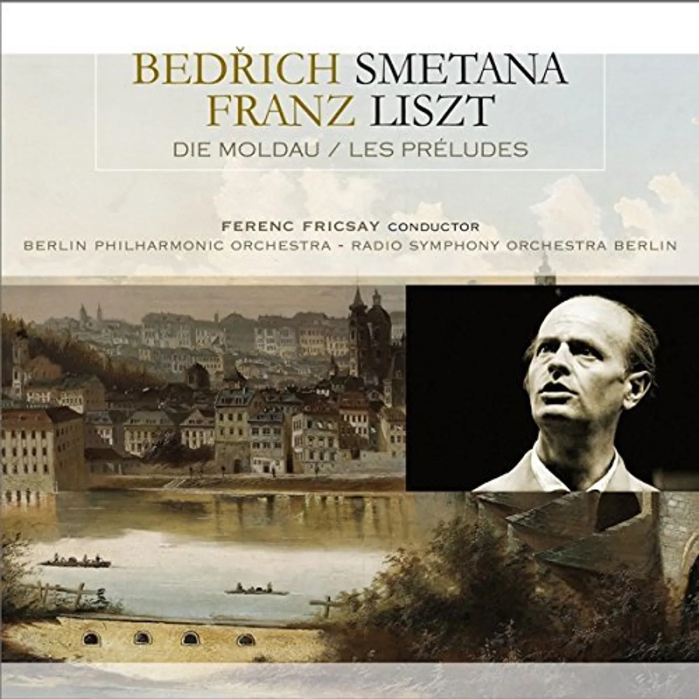 Bedrich Smetana DIE MOLDAU / LES PRELUDES Vinyl Record