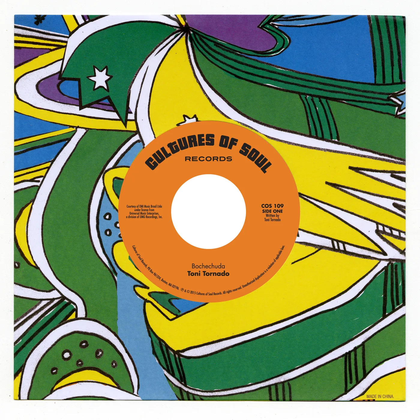 Toni Tornado BOCHECHUDA / APOSTA Vinyl Record