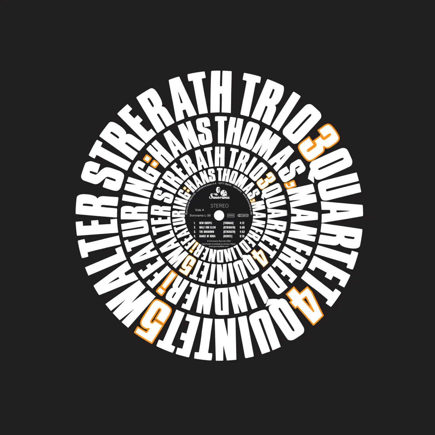 Walter Strerath TRIO QUARTET QUINTET CD