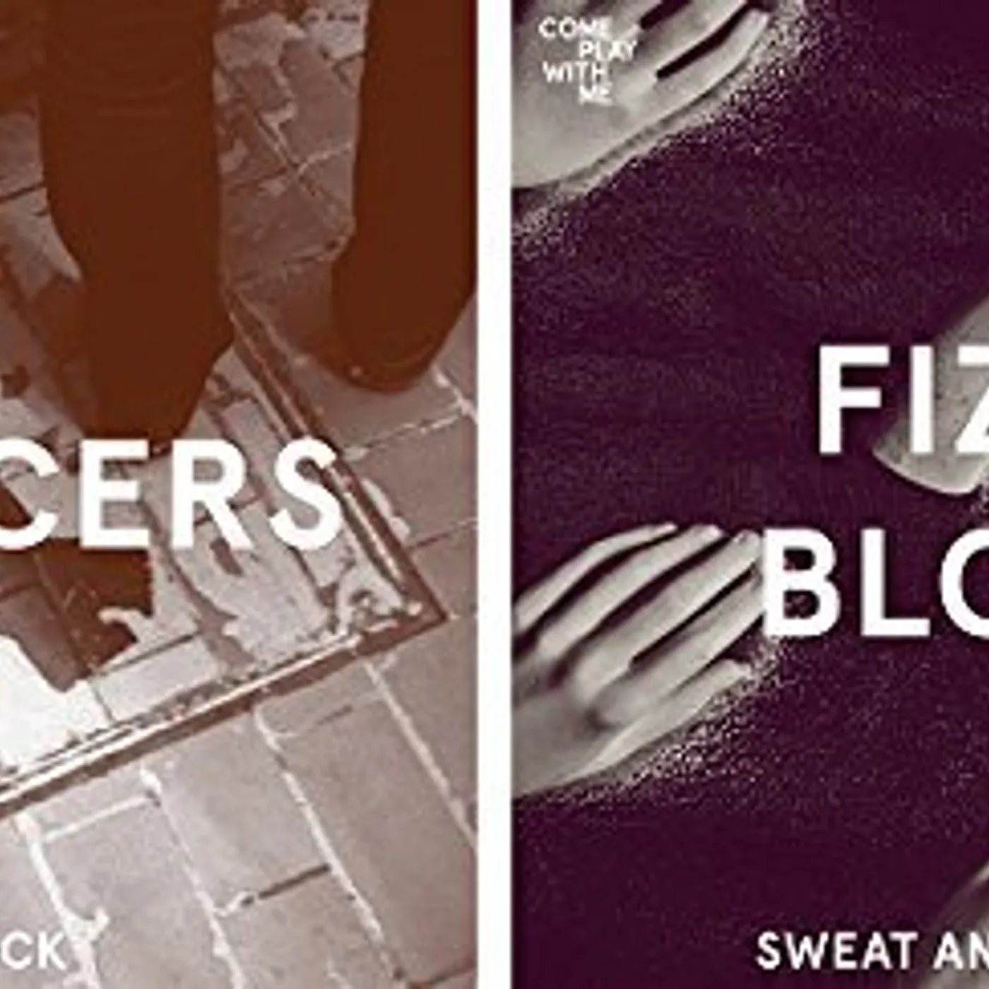 Officers ATTACK/SWEAT & SULPHUR (SPLIT 7-INCH) Vinyl Record