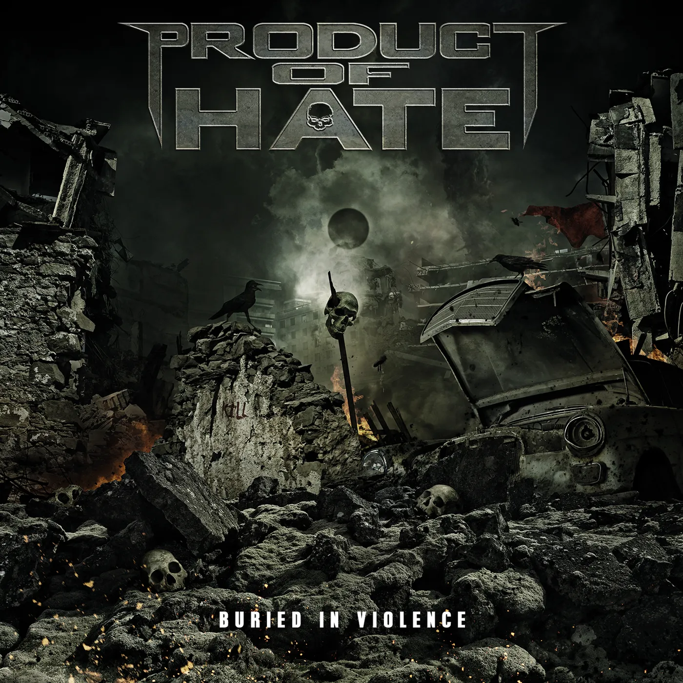 Product of Hate BURIED IN VIOLENCE CD