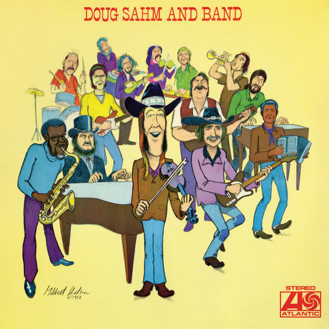 DOUG SAHM & BAND Vinyl Record - Colored Vinyl, Limited Edition