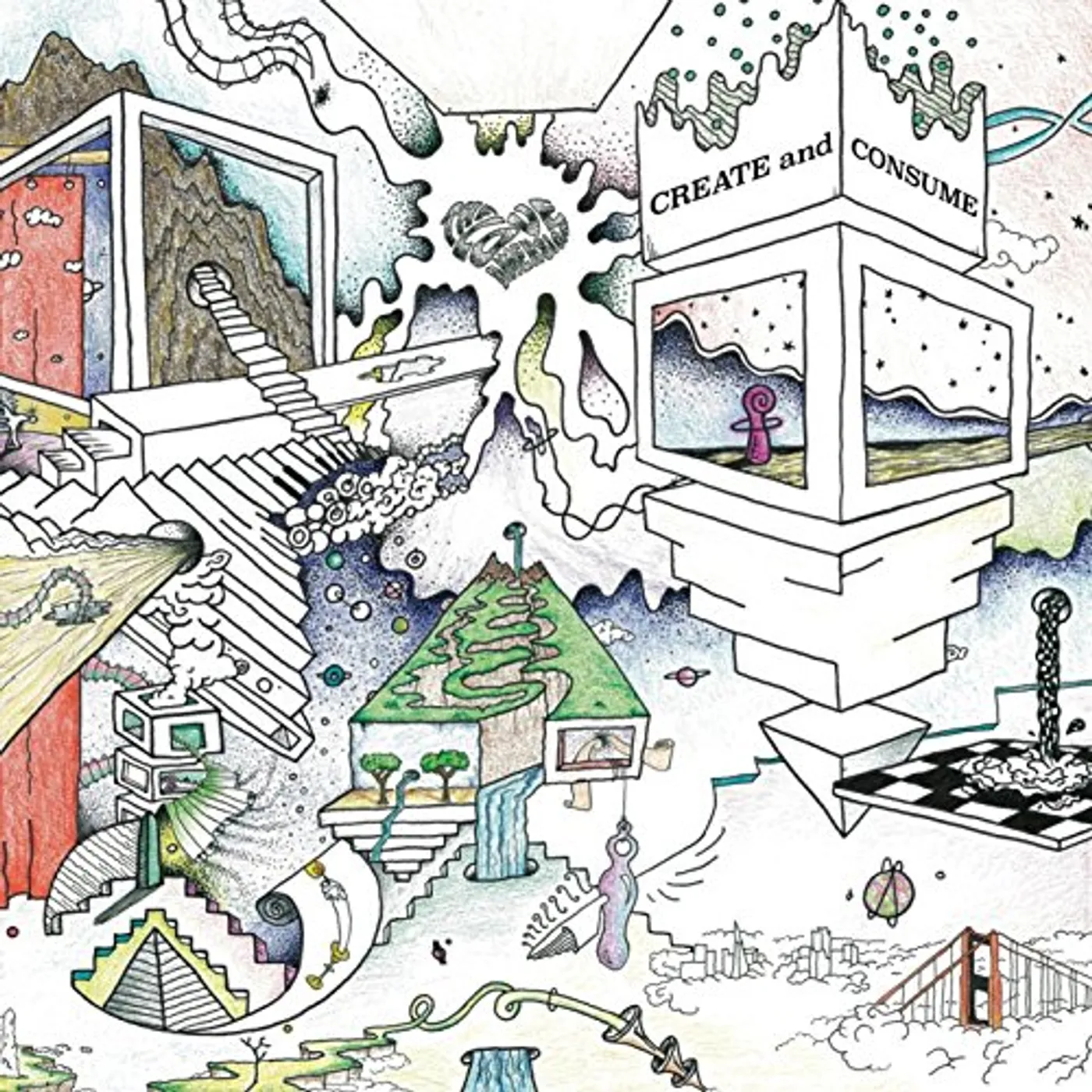 The Love Dimension Create and Consume Vinyl Record