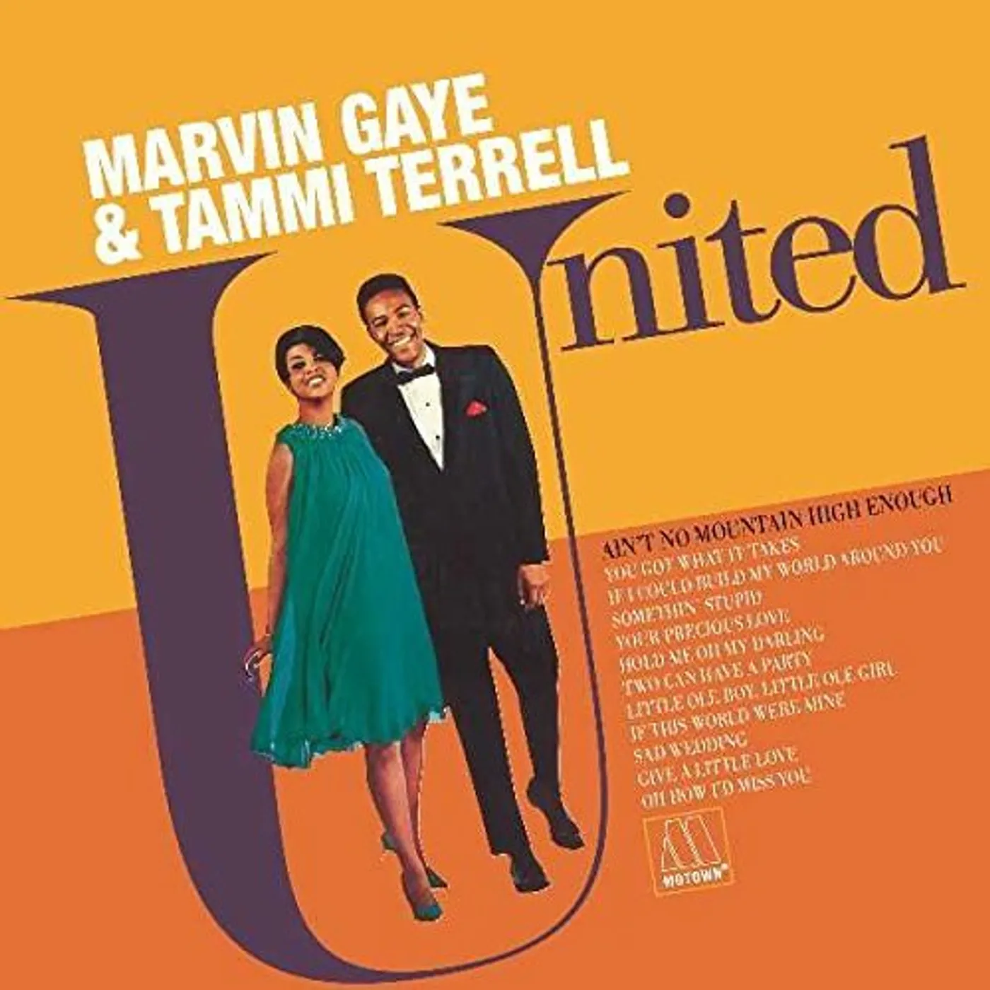 Marvin Gaye UNITED (WITH TAMMI TERRELL) Vinyl Record