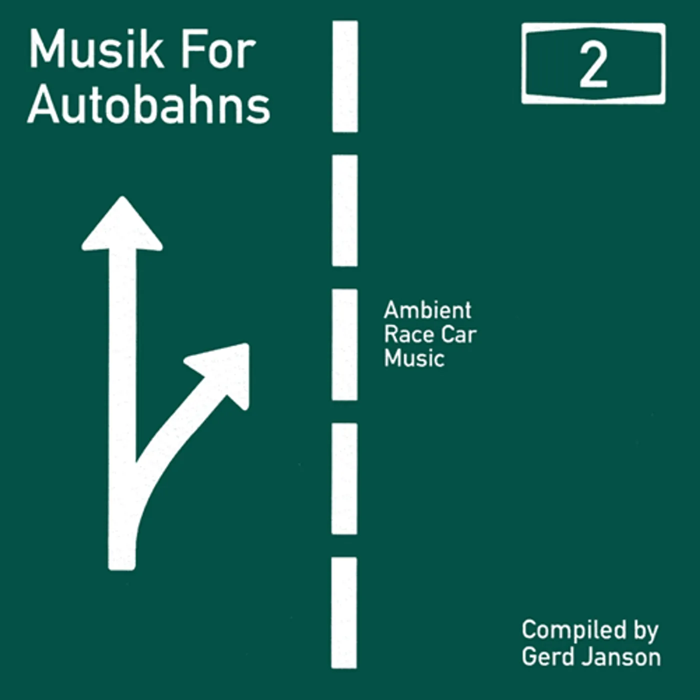 Gerd Janson MUSIK FOR AUTOBAHNS 2: AMBIENT RACE CAR MUSIC Vinyl Record