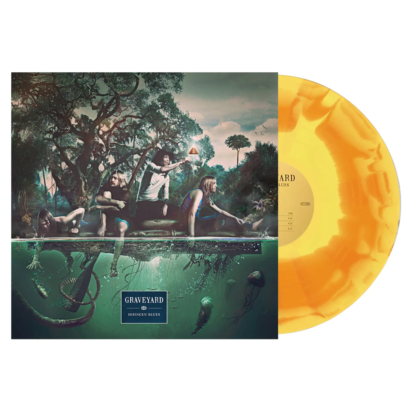 Graveyard HISINGEN BLUES Vinyl Record - Colored Vinyl, Gatefold Sleeve, Limited Edition