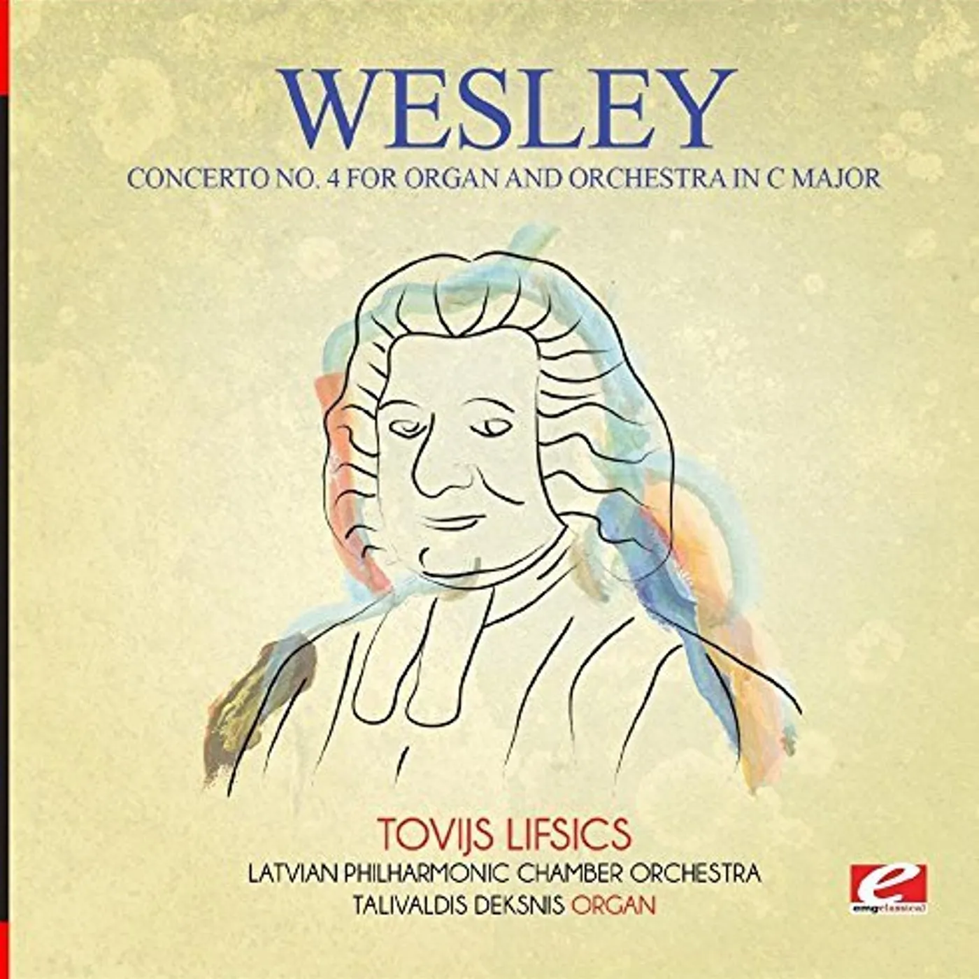 WESLEY CONCERTO NO. 4 FOR ORGAN & ORCHESTRA IN C MAJOR CD