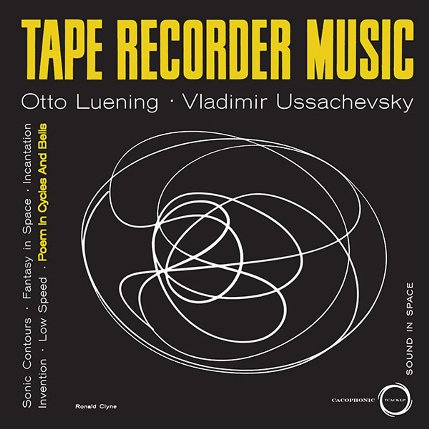 Otto Luening and Vladimir Ussachevsky Tape Recorder Music Vinyl Record